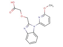 {[1-(6-methoxypyridin-2-yl)-1H-benzimidazol-2-yl]methoxy}acetic acid