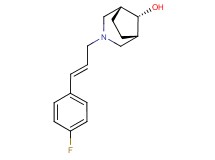 (8-syn)-3-[(2E)-3-(4-fluorophenyl)prop-2-en-1-yl]-3-azabicyclo[3.2.1]octan-8-ol
