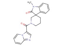1'-(imidazo[1,2-a]pyridin-3-ylcarbonyl)-1-methylspiro[indole-3,3'-piperidin]-2(1H)-one