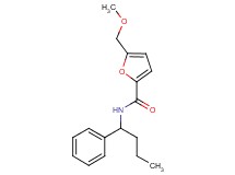 5-(methoxymethyl)-N-(1-phenylbutyl)-2-furamide
