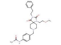 N-(4-{[1-(2-methoxyethyl)-2,4-dioxo-3-(2-phenylethyl)-1,3,8-triazaspiro[4.5]dec-8-yl]methyl}phenyl)acetamide