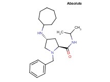 (4R)-1-benzyl-4-(cycloheptylamino)-N-isopropyl-L-prolinamide