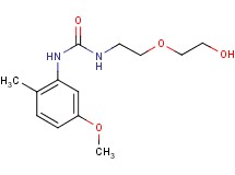 N-[2-(2-hydroxyethoxy)ethyl]-N'-(5-methoxy-2-methylphenyl)urea