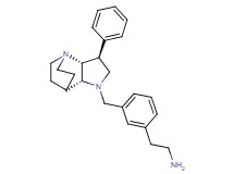 2-(3-{[(2R*,3S*,6R*)-3-phenyl-1,5-diazatricyclo[5.2.2.0~2,6~]undec-5-yl]methyl}phenyl)ethanamine