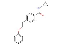 N-cyclopropyl-4-(2-phenoxyethyl)benzamide