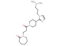 1-[3-(4-{1-[3-(dimethylamino)propyl]-1H-imidazol-2-yl}piperidin-1-yl)-3-oxopropyl]azepan-2-one