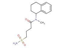 4-(aminosulfonyl)-N-methyl-N-(1,2,3,4-tetrahydronaphthalen-1-yl)butanamide
