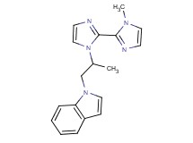 1-[2-(1H-indol-1-yl)-1-methylethyl]-1'-methyl-1H,1'H-2,2'-biimidazole