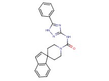 N-(5-phenyl-1H-1,2,4-triazol-3-yl)-1'H-spiro[indene-1,4'-piperidine]-1'-carboxamide