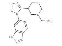 6-[2-(1-ethylpiperidin-3-yl)-1H-imidazol-1-yl]-1H-indazole