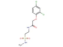 2-(2,4-dichlorophenoxy)-N-{2-[(methylamino)sulfonyl]ethyl}acetamide