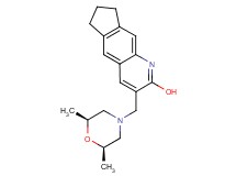 3-{[rel-(2R,6S)-2,6-dimethyl-4-morpholinyl]methyl}-7,8-dihydro-6H-cyclopenta[g]quinolin-2-ol