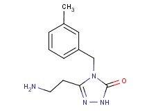 5-(2-aminoethyl)-4-(3-methylbenzyl)-2,4-dihydro-3H-1,2,4-triazol-3-one