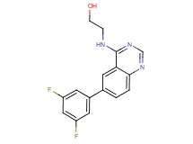 2-{[6-(3,5-difluorophenyl)quinazolin-4-yl]amino}ethanol
