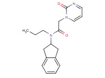 N-(2,3-dihydro-1H-inden-2-yl)-2-(2-oxopyrimidin-1(2H)-yl)-N-propylacetamide