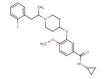N-cyclopropyl-3-({1-[2-(2-fluorophenyl)-1-methylethyl]-4-piperidinyl}oxy)-4-methoxybenzamide