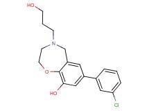 7-(3-chlorophenyl)-4-(3-hydroxypropyl)-2,3,4,5-tetrahydro-1,4-benzoxazepin-9-ol