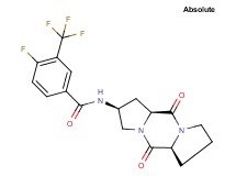 N-[(2S,5aS,10aS)-5,10-dioxooctahydro-1H,5H-dipyrrolo[1,2-a:1',2'-d]pyrazin-2-yl]-4-fluoro-3-(trifluoromethyl)benzamide