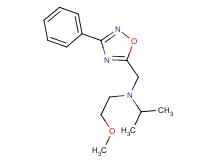 N-(2-methoxyethyl)-N-[(3-phenyl-1,2,4-oxadiazol-5-yl)methyl]-2-propanamine