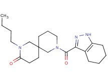 2-butyl-8-(4,5,6,7-tetrahydro-1H-indazol-3-ylcarbonyl)-2,8-diazaspiro[5.5]undecan-3-one