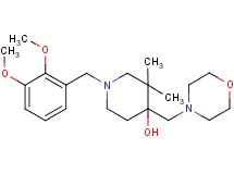 1-(2,3-dimethoxybenzyl)-3,3-dimethyl-4-(morpholin-4-ylmethyl)piperidin-4-ol