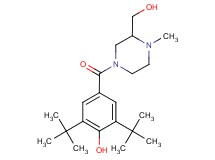 2,6-di-tert-butyl-4-{[3-(hydroxymethyl)-4-methylpiperazin-1-yl]carbonyl}phenol