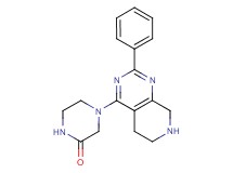 4-(2-phenyl-5,6,7,8-tetrahydropyrido[3,4-d]pyrimidin-4-yl)piperazin-2-one
