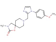8-{[1-(4-methoxyphenyl)-1H-imidazol-2-yl]methyl}-3-methyl-1-oxa-3,8-diazaspiro[4.5]decan-2-one