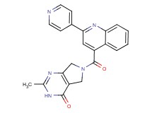 2-methyl-6-{[2-(4-pyridinyl)-4-quinolinyl]carbonyl}-3,5,6,7-tetrahydro-4H-pyrrolo[3,4-d]pyrimidin-4-one
