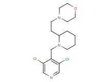 4-(2-{1-[(3,5-dichloro-4-pyridinyl)methyl]-2-piperidinyl}ethyl)morpholine