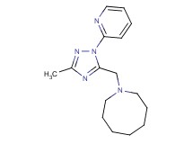 1-[(3-methyl-1-pyridin-2-yl-1H-1,2,4-triazol-5-yl)methyl]azocane