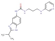 N-(2-isopropyl-1H-benzimidazol-5-yl)-N'-[3-(pyridin-3-ylamino)propyl]urea