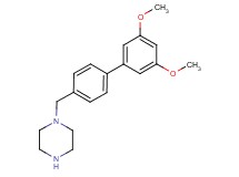 1-[(3',5'-dimethoxybiphenyl-4-yl)methyl]piperazine