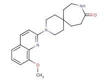 3-(8-methoxyquinolin-2-yl)-3,9-diazaspiro[5.6]dodecan-10-one