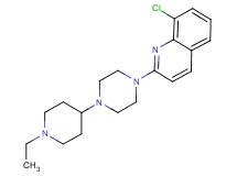 8-chloro-2-[4-(1-ethylpiperidin-4-yl)piperazin-1-yl]quinoline