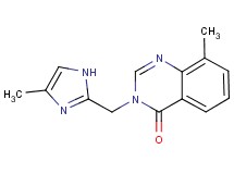 8-methyl-3-[(4-methyl-1H-imidazol-2-yl)methyl]quinazolin-4(3H)-one