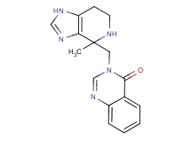 3-[(4-methyl-4,5,6,7-tetrahydro-1H-imidazo[4,5-c]pyridin-4-yl)methyl]quinazolin-4(3H)-one