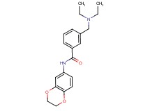 3-[(diethylamino)methyl]-N-(2,3-dihydro-1,4-benzodioxin-6-yl)benzamide