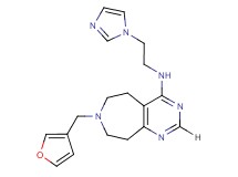 7-(3-furylmethyl)-N-[2-(1H-imidazol-1-yl)ethyl]-6,7,8,9-tetrahydro-5H-pyrimido[4,5-d]azepin-4-amine