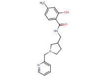 2-hydroxy-4-methyl-N-{[1-(pyridin-2-ylmethyl)pyrrolidin-3-yl]methyl}benzamide