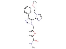 5-{[1-(2-methoxyethyl)-5'-phenyl-1H,3'H-2,4'-biimidazol-3'-yl]methyl}-N-methyl-2-furamide