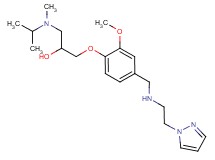1-[isopropyl(methyl)amino]-3-[2-methoxy-4-({[2-(1H-pyrazol-1-yl)ethyl]amino}methyl)phenoxy]-2-propanol