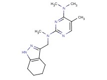 N~2~,N~4~,N~4~,5-tetramethyl-N~2~-(4,5,6,7-tetrahydro-1H-indazol-3-ylmethyl)pyrimidine-2,4-diamine