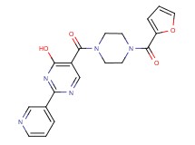 5-{[4-(2-furoyl)piperazin-1-yl]carbonyl}-2-pyridin-3-ylpyrimidin-4-ol