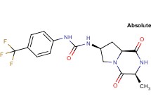 N-[(3S,7S,8aS)-3-methyl-1,4-dioxooctahydropyrrolo[1,2-a]pyrazin-7-yl]-N'-[4-(trifluoromethyl)phenyl]urea