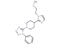 4-[1-(2-methoxyethyl)-1H-imidazol-2-yl]-1-(1-phenyl-1H-tetrazol-5-yl)piperidine