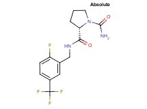(2S)-N~2~-[2-fluoro-5-(trifluoromethyl)benzyl]pyrrolidine-1,2-dicarboxamide