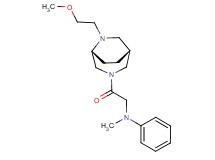 N-{2-[(1R*,5R*)-6-(2-methoxyethyl)-3,6-diazabicyclo[3.2.2]non-3-yl]-2-oxoethyl}-N-methylaniline