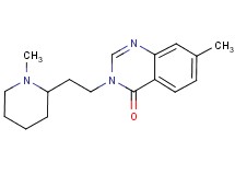 7-methyl-3-[2-(1-methylpiperidin-2-yl)ethyl]quinazolin-4(3H)-one