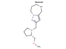 2-{[(2S)-2-(methoxymethyl)pyrrolidin-1-yl]methyl}-5,6,7,8-tetrahydro-4H-pyrazolo[1,5-a][1,4]diazepine